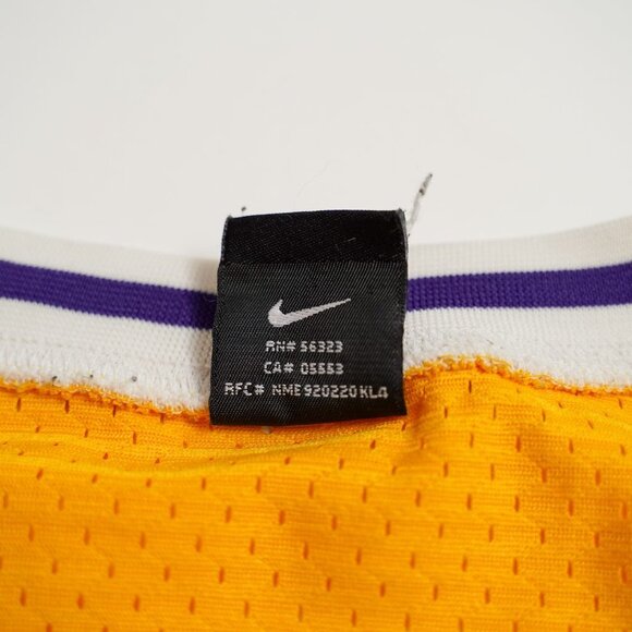 Vintage Nike LA Lakers Kobe Bryant 1961 Throwback Rewind NBA Jersey - Picture 5 of 11